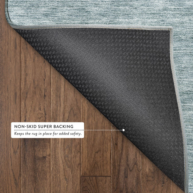 Dalyn Soft Essentials SE1 Sky Rug backing detail