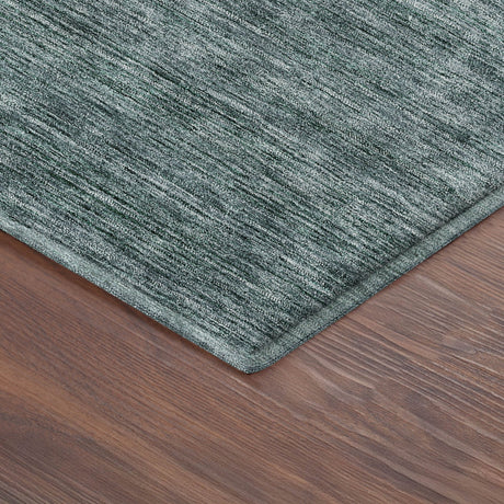 Dalyn Soft Essentials SE1 Teal Rug corner detail