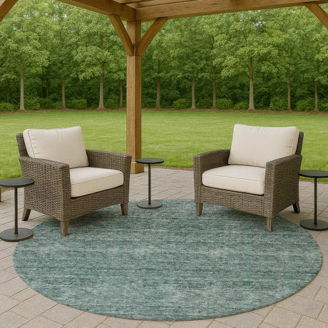 Dalyn Soft Essentials SE1 Teal Rug outdoor lifestyle image