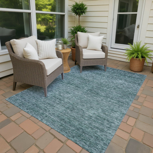 Dalyn Soft Essentials SE1 Teal Rug outdoor lifestyle image
