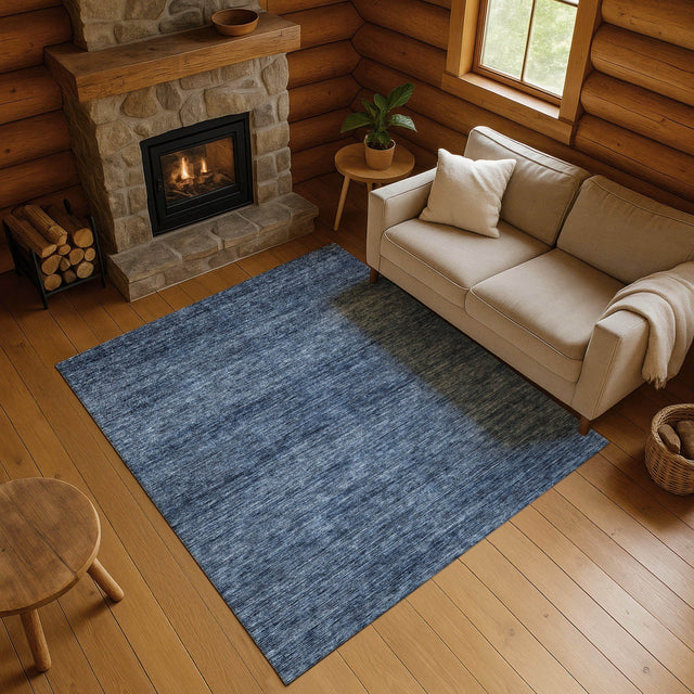 Dalyn Soft Essentials SE1 Transitional Machine Made Blue Rug