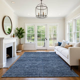 Dalyn Soft Essentials SE1 Transitional Machine Made Blue Rug