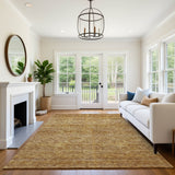Dalyn Soft Essentials SE1 Transitional Machine Made Gold Rug