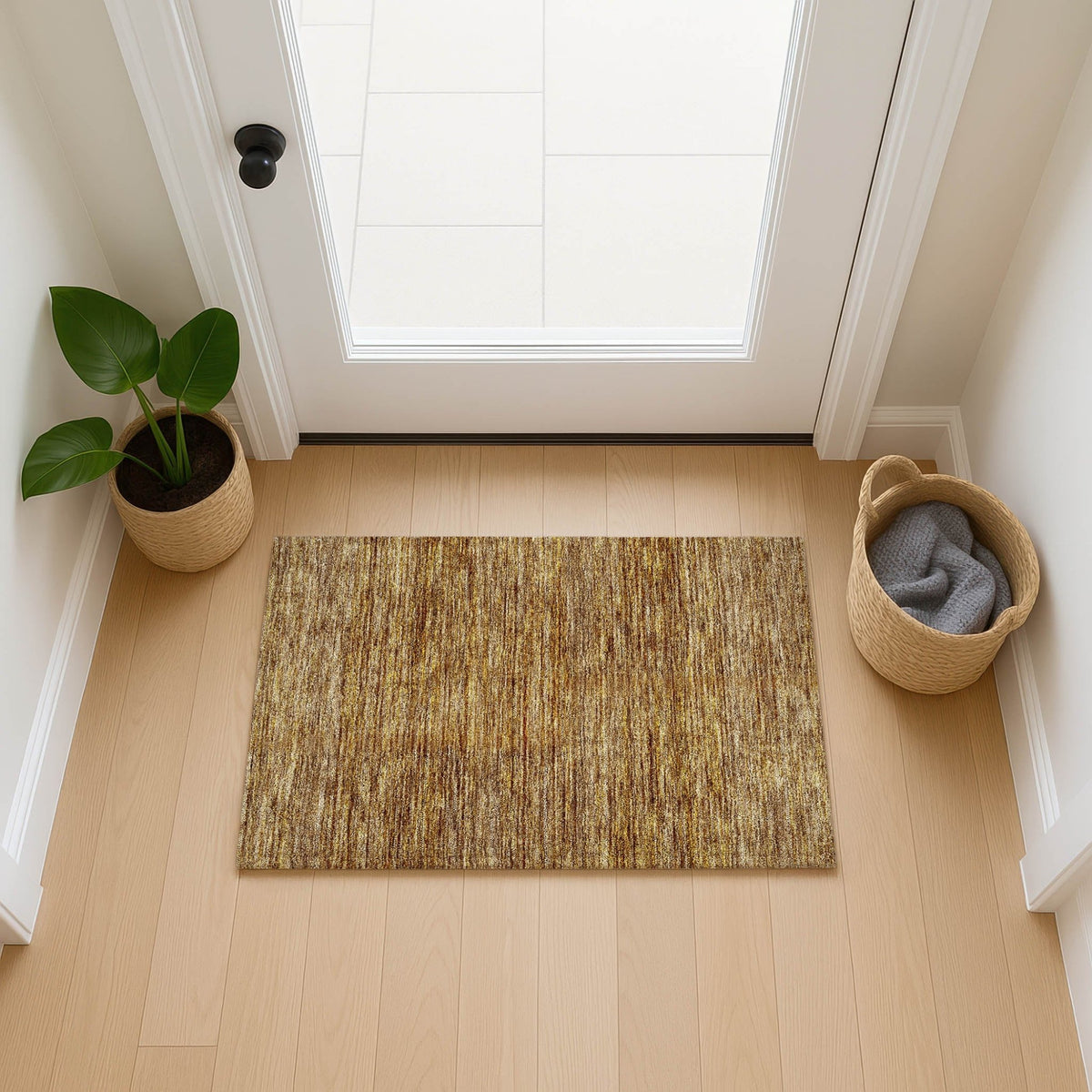 Dalyn Soft Essentials SE1 Transitional Machine Made Gold Rug