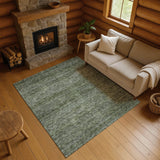 Dalyn Soft Essentials SE1 Transitional Machine Made Green Rug