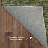 Dalyn Soft Essentials SE1 Transitional Machine Made Green Rug