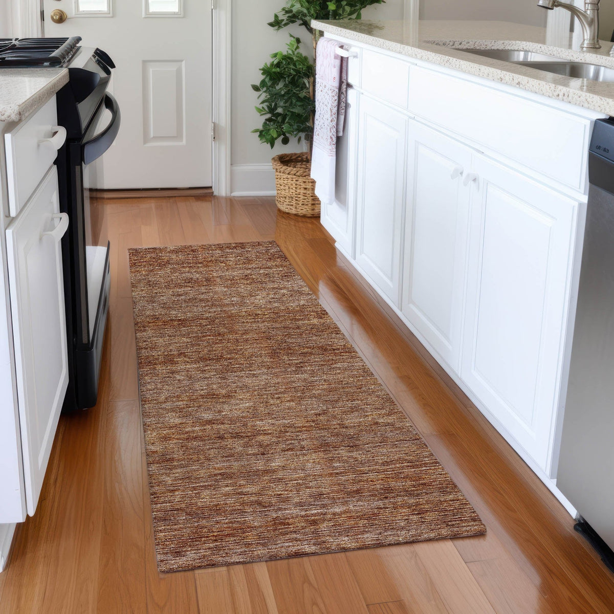 Dalyn Soft Essentials SE1 Transitional Machine Made Orange Rug