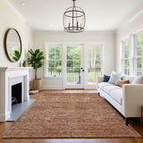 Dalyn Soft Essentials SE1 Transitional Machine Made Orange Rug
