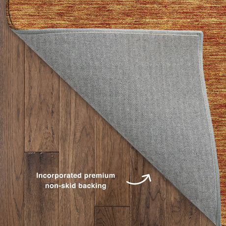 Dalyn Soft Essentials SE1 Transitional Machine Made Orange Rug