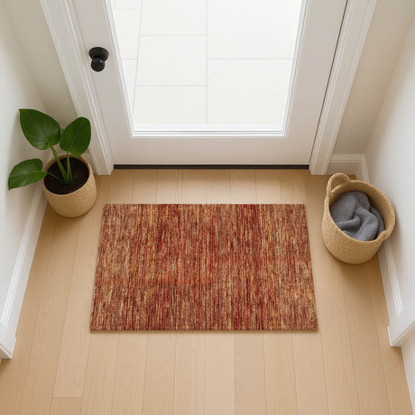 Dalyn Soft Essentials SE1 Transitional Machine Made Orange Rug
