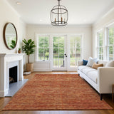 Dalyn Soft Essentials SE1 Transitional Machine Made Orange Rug