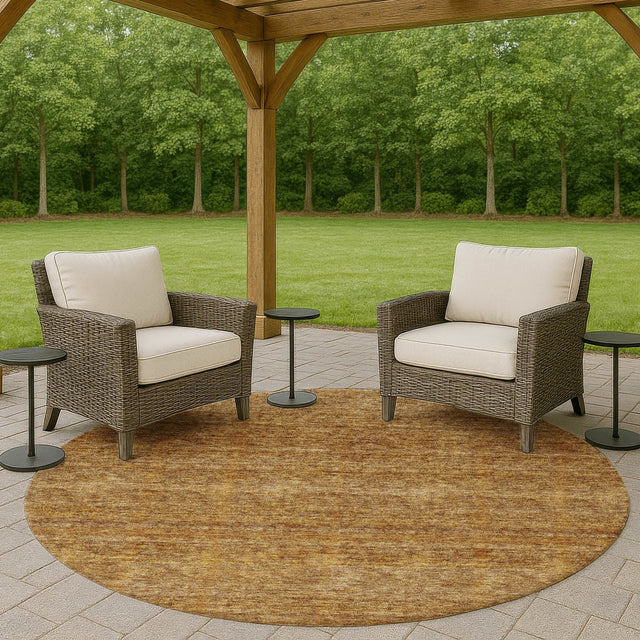 Dalyn Soft Essentials SE1 Walnut Rug outdoor lifestyle image