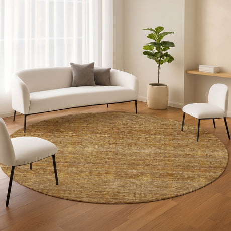 Dalyn Soft Essentials SE1 Walnut Rug shown in a room