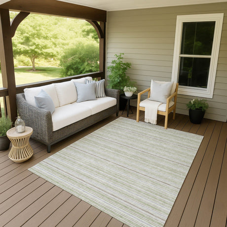 Dalyn Soft Essentials SE2 Celery Rug outdoor lifestyle image
