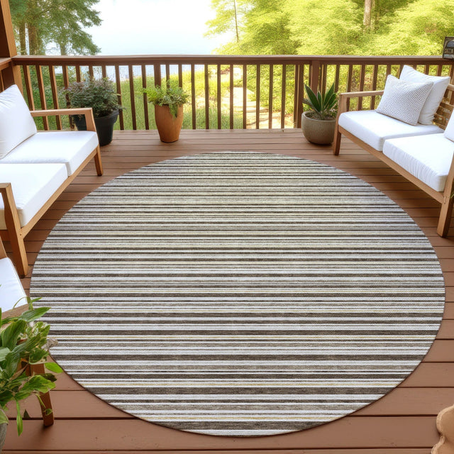 Dalyn Soft Essentials SE2 Chocolate Rug outdoor lifestyle image
