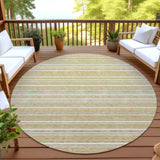 Dalyn Soft Essentials SE2 Gold Rug outdoor lifestyle image