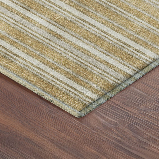 Dalyn Soft Essentials SE2 Gold Rug corner detail