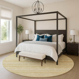 Dalyn Soft Essentials SE2 Gold Rug shown in a room