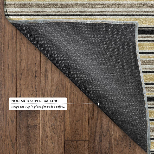 Dalyn Soft Essentials SE2 Honey Rug backing detail