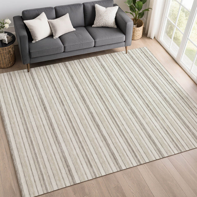 Dalyn Soft Essentials SE2 Linen Rug shown in a room