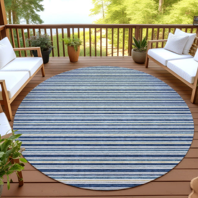 Dalyn Soft Essentials SE2 Navy Rug outdoor lifestyle image