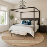 Dalyn Soft Essentials SE2 Paprika Rug shown in a room
