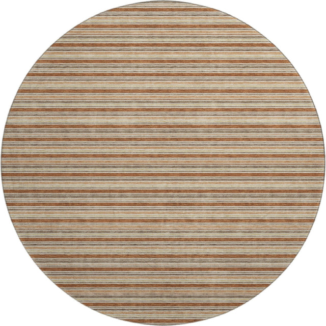 Dalyn Soft Essentials SE2 Paprika Rug round rug