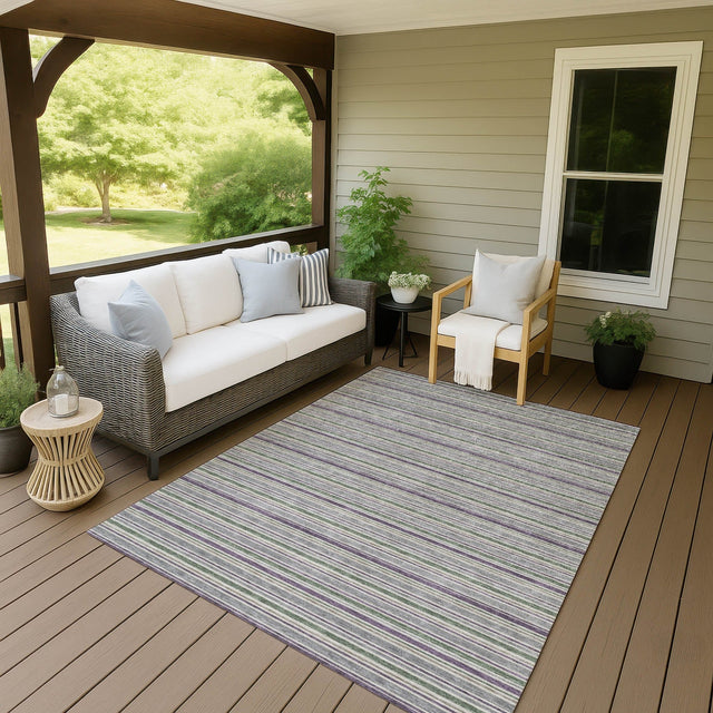 Dalyn Soft Essentials SE2 Pewter Rug outdoor lifestyle image