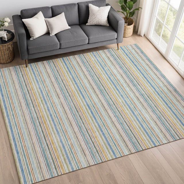Dalyn Soft Essentials SE2 Seaside Rug shown in a room