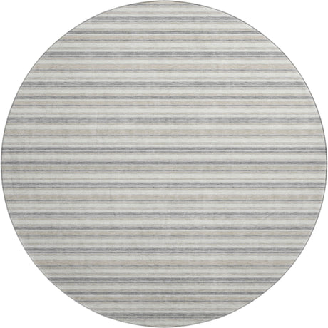Dalyn Soft Essentials SE2 Silver Rug round rug