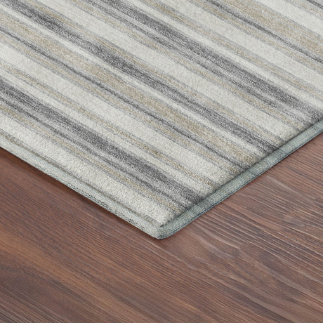 Dalyn Soft Essentials SE2 Silver Rug corner detail