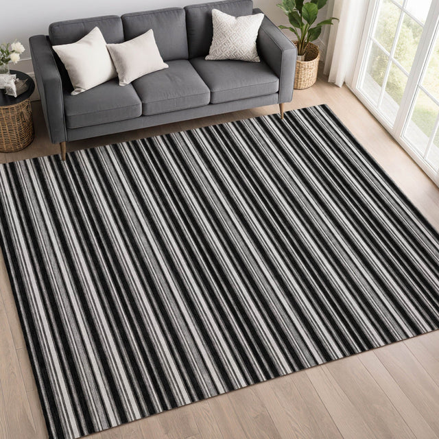 Dalyn Soft Essentials SE2 Transitional Machine Made Black Rug