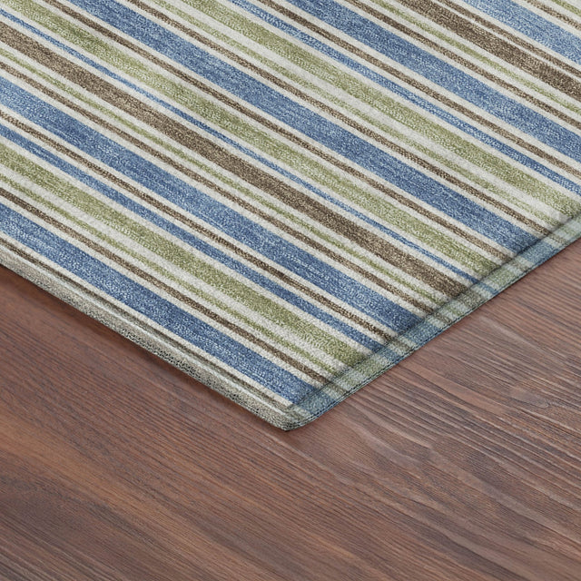 Dalyn Soft Essentials SE2 Transitional Machine Made Blue Rug