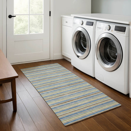 Dalyn Soft Essentials SE2 Transitional Machine Made Blue Rug