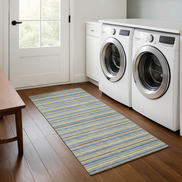 Dalyn Soft Essentials SE2 Transitional Machine Made Blue Rug