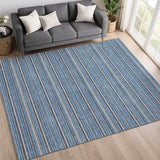 Dalyn Soft Essentials SE2 Transitional Machine Made Blue Rug