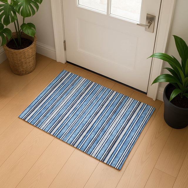 Dalyn Soft Essentials SE2 Transitional Machine Made Blue Rug