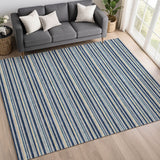 Dalyn Soft Essentials SE2 Transitional Machine Made Blue Rug
