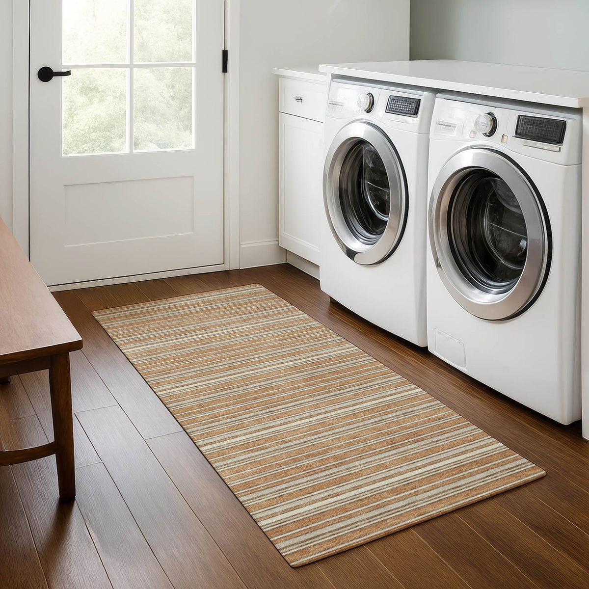 Dalyn Soft Essentials SE2 Transitional Machine Made Orange Rug