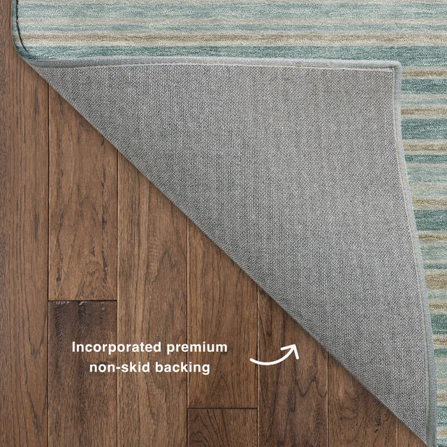 Dalyn Soft Essentials SE2 Transitional Machine Made Teal Rug