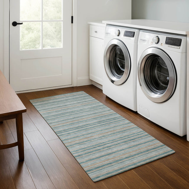 Dalyn Soft Essentials SE2 Transitional Machine Made Teal Rug