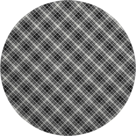 Dalyn Soft Essentials SE3 Black Rug round rug