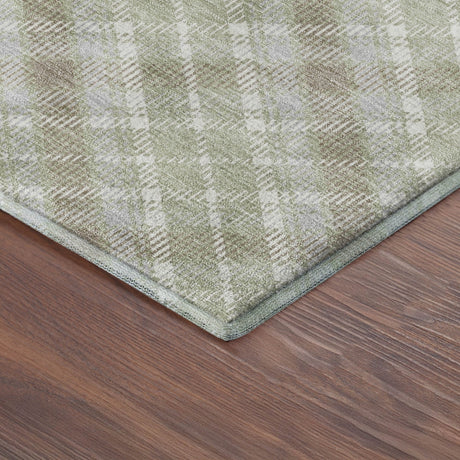 Dalyn Soft Essentials SE3 Celery Rug corner detail