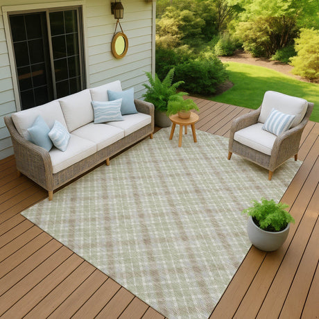 Dalyn Soft Essentials SE3 Celery Rug outdoor lifestyle image