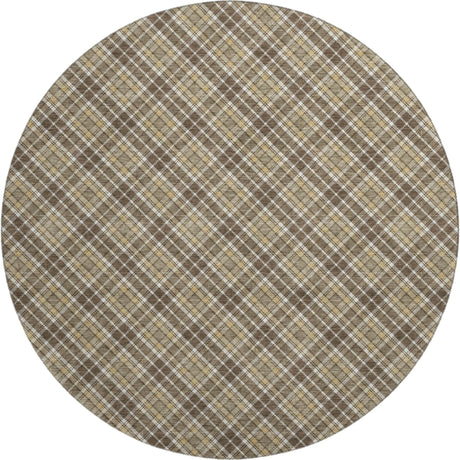 Dalyn Soft Essentials SE3 Chocolate Rug round rug