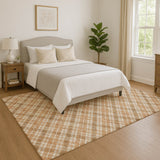 Dalyn Soft Essentials SE3 Copper Rug shown in a room