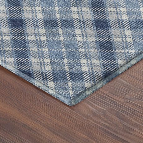 Dalyn Soft Essentials SE3 Denim Rug corner detail