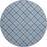 Dalyn Soft Essentials SE3 Denim Rug round rug
