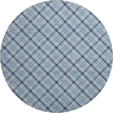 Dalyn Soft Essentials SE3 Denim Rug round rug