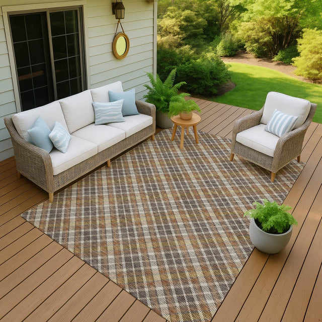 Dalyn Soft Essentials SE3 Earth Rug outdoor lifestyle image